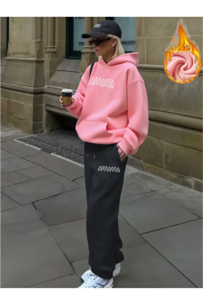 Flaubert فالوبيرت-كادين مطبوع sdf قصة فضفاضة سويتاهيرت - طقم مكون من قطعتين م...