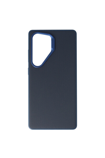 SEP Toc TPU Vegan Leather Samsung Galaxy S25 Ultra Albastru