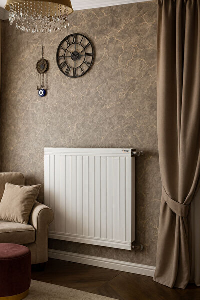 bideppo.com Terra Serisi Yükseklik 90 Cm Genişlik 5 Dilim (28 cm) Alüminyum R...