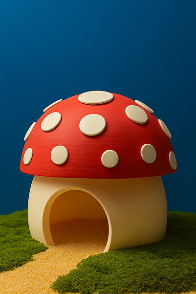 Akvaryum Balık Yavrulugu ⋆ Testi ⋆ Balık Yuvası ⋆ Kırmızı Mantar Ev ⋆ Küçük ve Büyük Uygn