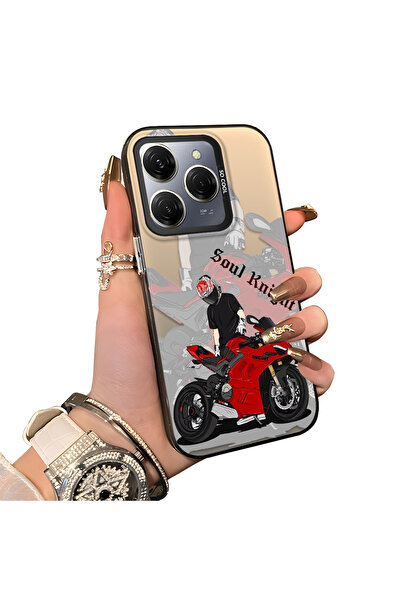 ucuc حافظة تكنو سبارك 20 برو متوافقة مع الحافة السيليكونية الصلبة والمضادة لل...