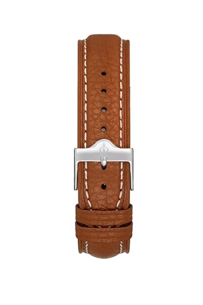 MURENO 20 x 18 mm taba leather watch strap