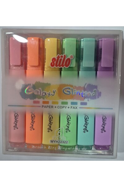 Stilo KORİDOR KIRTASİYE 6LI SİMLİ FOSFORLU KALEM