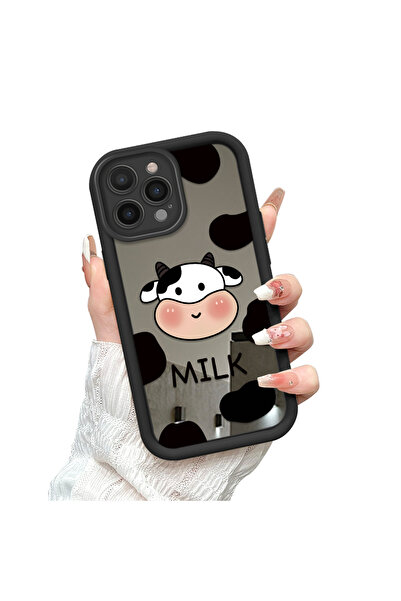 Hontinga غطاء هاتف متوافق مع آيفون 16 برو، حافظة سيليكون عاكسة مضادة للسقوط ب...