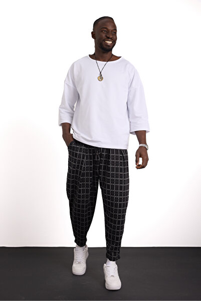 Superbluemexico Unisex Yeni Nesil Özgün Tasarım Sokak Tarzı Spor Şalvar Pantolon