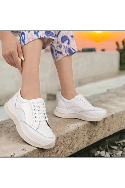 HAŞİM Genuine Leather Casual Women's Shoes