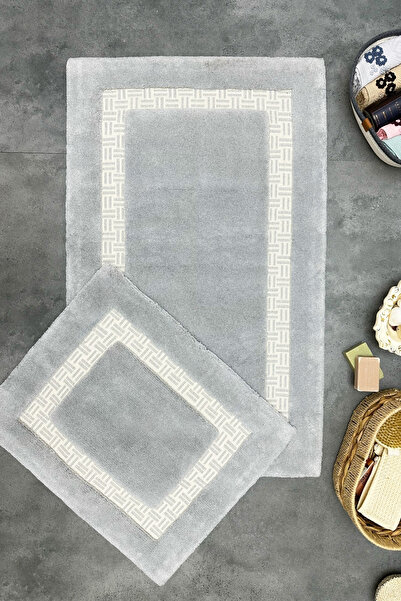 ZEBRACASA Darkes 2'li Pamuk Paspas Takımı