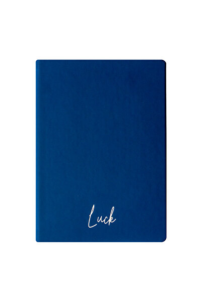 Kum Yayınevi Luck Notebook - Textured Thermo Hard Cover - Unlined 192 Pages –...