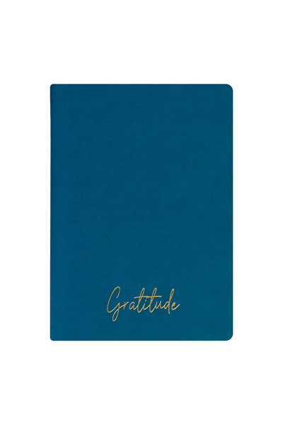 Kum Yayınevi Gratitude Notebook - Textured Thermo Hard Cover - Unlined 192 Pa...