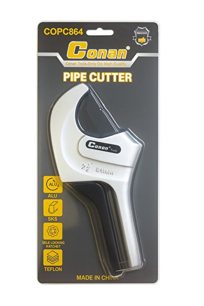 CONAN قاطع أنابيب شديد التحمل 64 مم - تصميم مريح وشفرة حادة | موديل COPC864