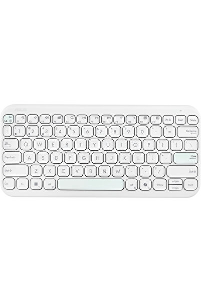 ASUS Marshmallow KW100 Bluetooth Keyboard, Multi-Device, Ergonomic Design, 24-Month Battery Life