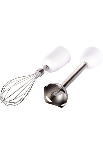 ATC Steel Hand Blender Stainless Steel with Egg Beater Single Hand Mixer H-HB792