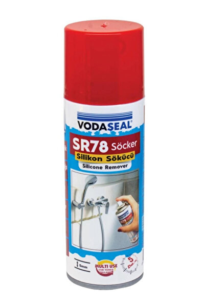 MegaVitrin Vodaseal SR78 Silikon Sökücü Sprey 200 ml | Etiket Mastik Boya Küf...