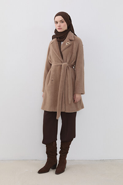 Nihan Kruvaze Angora Kaban Vizon