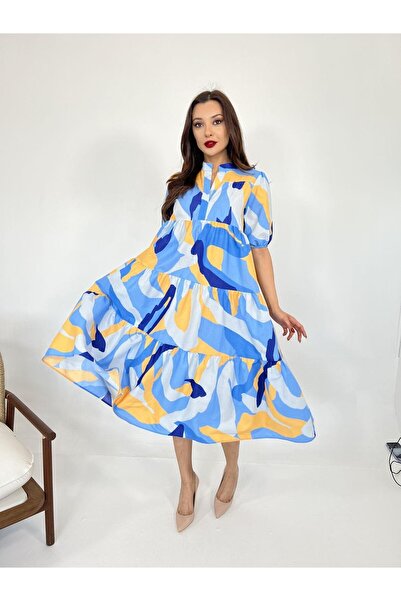 Zerenyus 5522 Premium Midi Dress - Ferrara