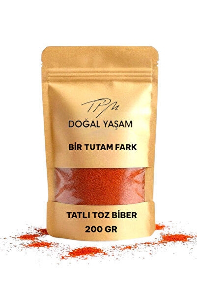 Tpm Tatlı Toz Biber 200 gr Katkısız Doğal Baharat