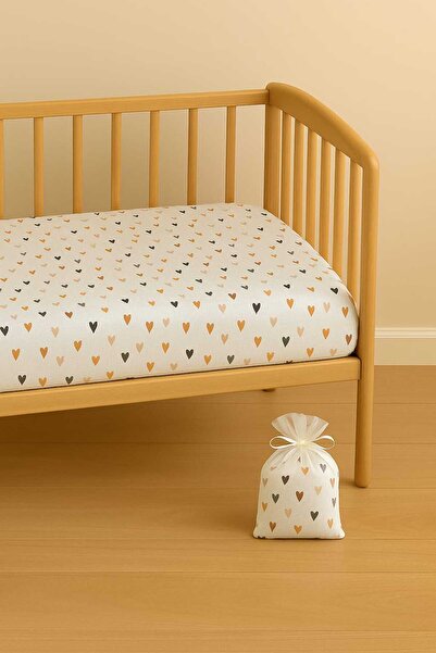 Tly Home Textiles 100% Cotton Muslin Elastic Baby Sheet – Soft & Breathable