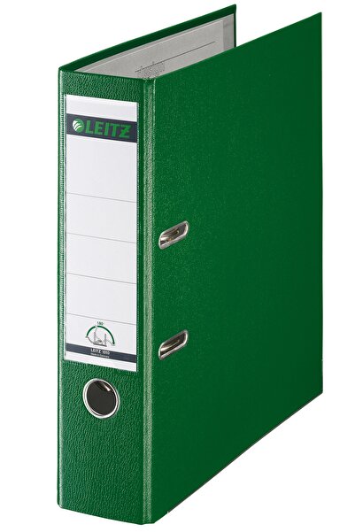 Leitz 180° biblioraft, PP, partially recycled, FSC certified, A4, 80 mm, green