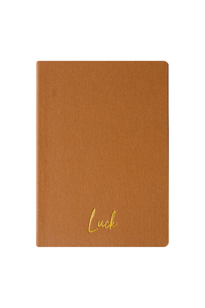 Kum Yayınevi Luck Notebook - Linen Hard Cover - Lined 192 Pages - 15X21.3Cm -...