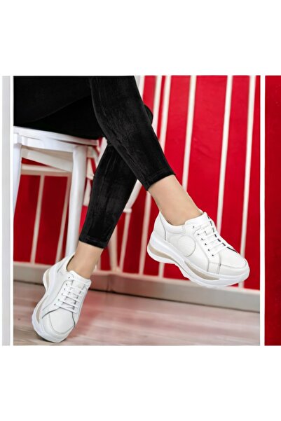 HAŞİM Genuine Leather Casual Women's Shoes