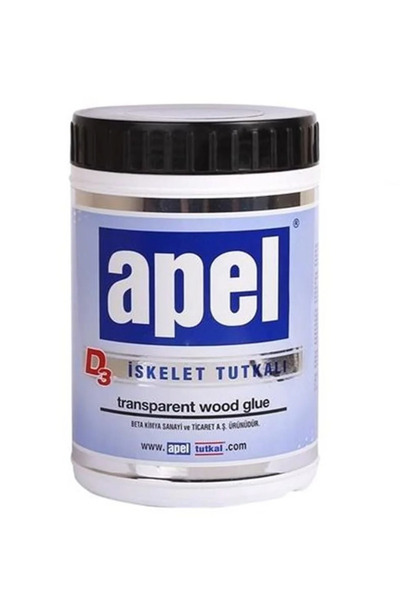 MegaVitrin Mitre Apel D3 Şeffaf İskelet Tutkalı 4 kg | Su Bazlı Yüksek Mukave...