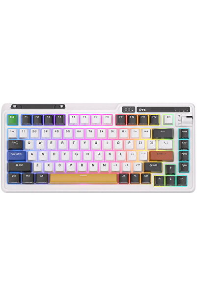 RK ROYAL KLUDGE Royal Kludge K75 Pro RGB Μηχανικό Ασύρματο Πληκτρολόγιο – Ευέ...