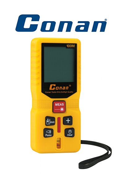 CONAN COLD100 Laser Distance Meter – 100m Range, ±2mm Accuracy, Modes for Length/Area/Volume/Pyth