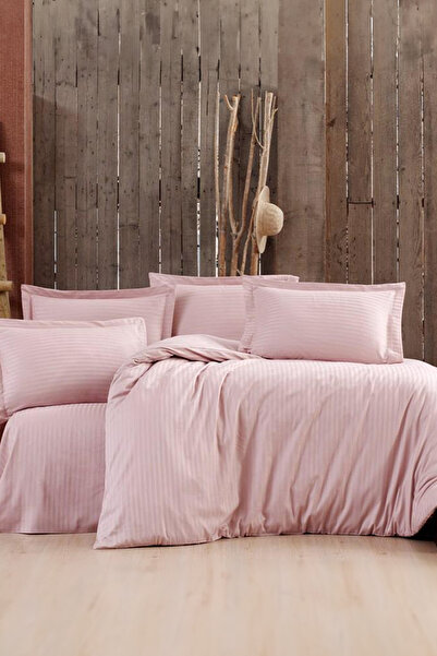 Vintero Home Cotton Satin Double Duvet Cover Set 200X220Cm