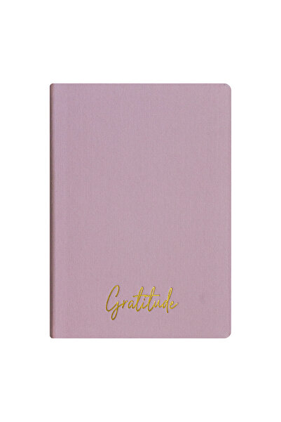 Kum Yayınevi Gratitude Notebook - Linen Hard Cover - Unlined 192 Pages – 15X2...