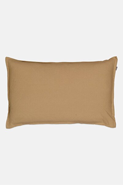 Muy Mucho Solid Organic Cotton Cushion, Tan