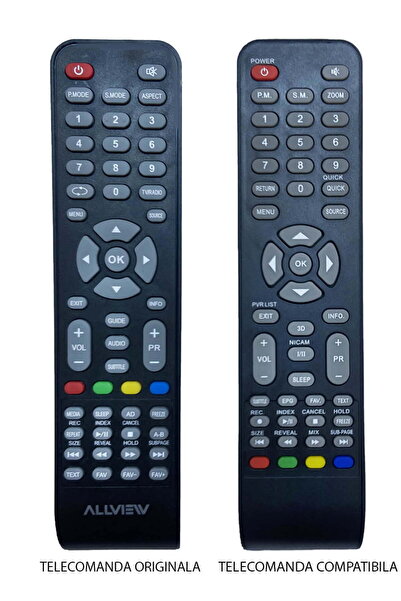 Allview Compatible Remote Control for TV 32 ATC 6500 H