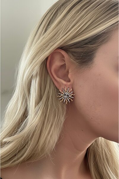 vina's atelier Spider Çelik Küpe