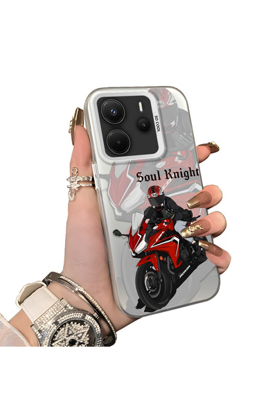 ucuc جراب هاتف شاومي ريدمي نوت 14 متوافق مع الحماية الصلبة من السقوط بتصميم س...