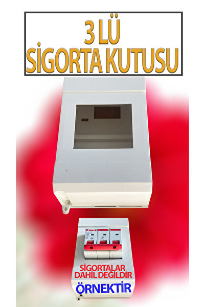 Trendhouse 3-4'lü Sıva Üstü Sigorta Kutusu