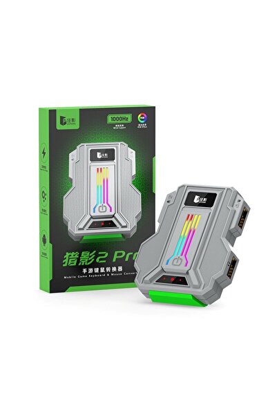 GetBlueTech Lieying 2 Pro – 1000Hz PUBG Mobile Klavye Mouse Akıllı Konsol Dönüştürücü Türkiye Resmi Distribütörü