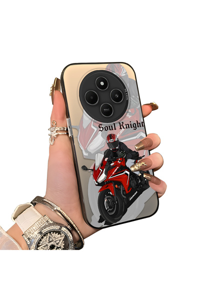 ucuc جراب Xiaomi Redmi 14C متوافق مع الحافة السيليكونية الصلبة والظهر المضاد ...