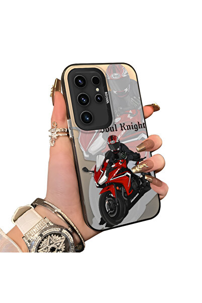 ucuc حافظة سامسونج جالاكسي S23 الترا المتوافقة مع الحافة السيليكونية الصلبة و...