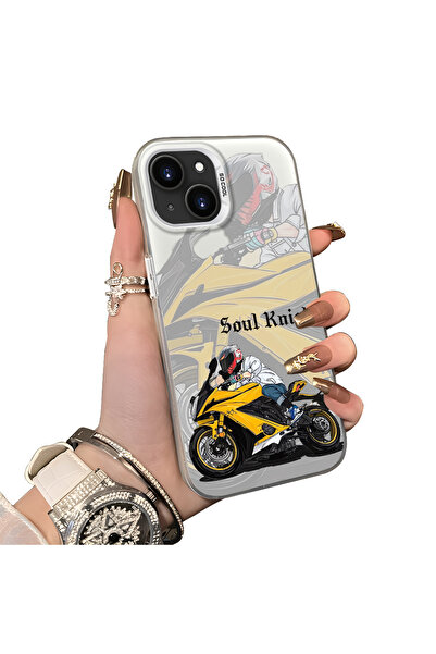 ucuc حافظة مضادة للسقوط من السيليكون المتوافقة مع هاتف iPhone 15، بتصميم سيار...