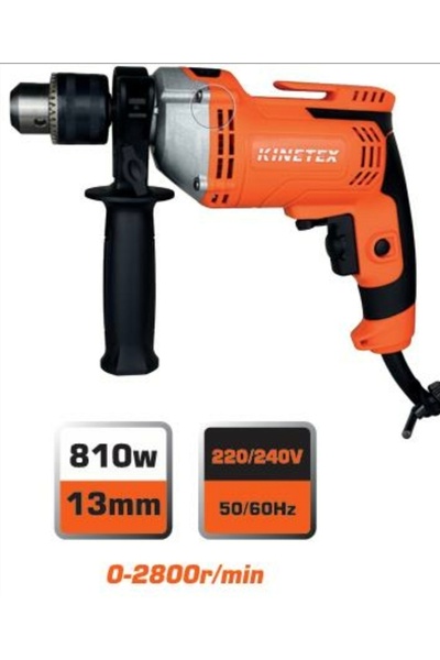 KİNETEX Darbeli Matkap 810 Watt