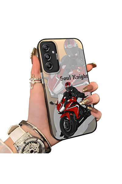 ucuc حافظة سيليكون متوافقة مع هاتف سامسونج جالاكسي M34 ذات حافة صلبة ومضادة ل...