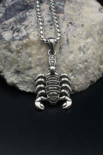 Prestige Scorpion Figured Necklace Stainless Steel Chain 3mm 902491