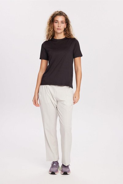 Haşema Tricou negru cu mânecă scurtă pentru antrenament activ ACT-28