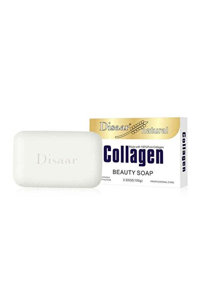 Disaar صابون تجميل الوجه الأبيض المجدد بالكولاجين