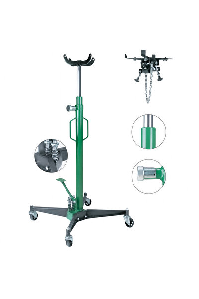 Badem10 Çift Pistonlu Dikey Şanzuman Krikosu 0.5 Ton Taşıma 1.164 - 1.981 cm ...