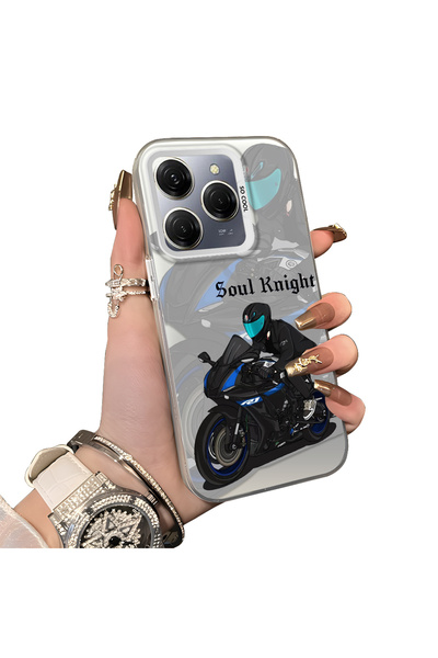 ucuc حافظة تكنو سبارك 20 برو 5G متوافقة مع الحافة السيليكونية الصلبة والظهر ا...