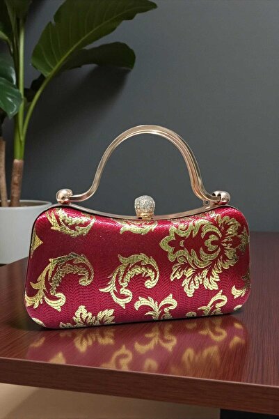 ELENAS Σατέν βραδινή τσάντα για φόρεμα/τσάντα χειρός με πέτρες ζιργκόν, κομψή...