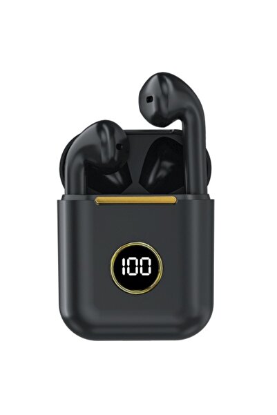 GO4FIT Casti wireless audio, GX01, Afisare LED, Autonomie 20 h, Negru