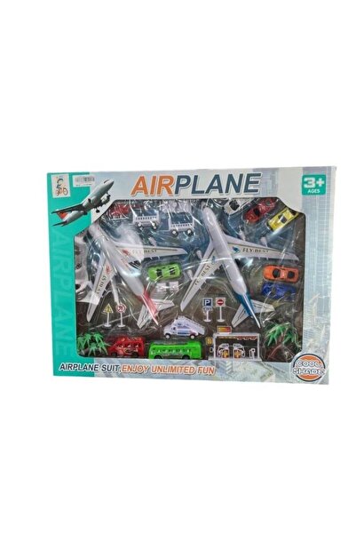 Premium مجموعة ألعاب طائرات مع سيارات – مجموعة ألعاب ذات طابع طيران