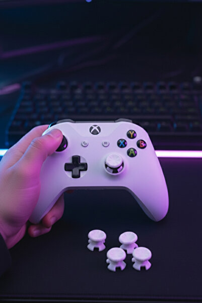ESWorx 4'lü Paket Xbox ve PS Uyumlu Analog Joystick Yükseltici - Hassas Kontr...