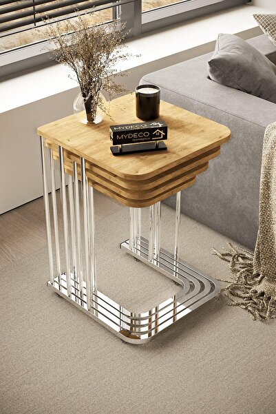 MYDECO Love 4-Wheeled Silver Pine Tree